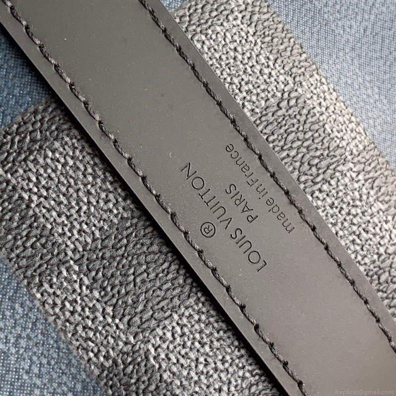 LV N40410 Louis Vuitton Keepall Bandouliere 50 Travel Bag Blue