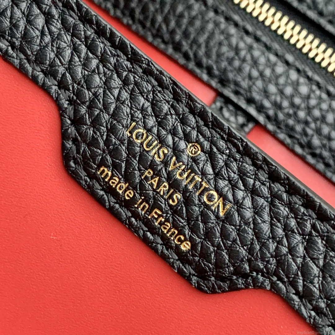 LV M59021 Louis Vuitton Capucines BB Handbag Black