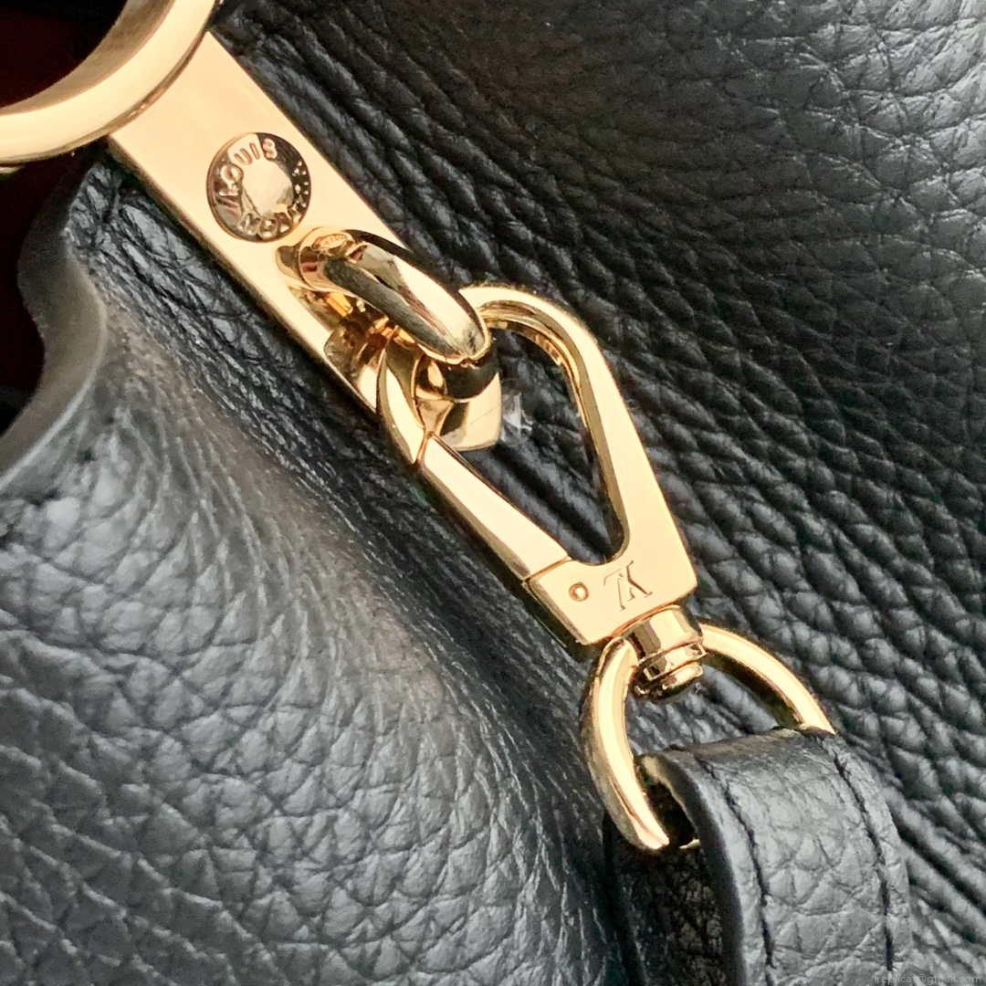 LV M59021 Louis Vuitton Capucines BB Handbag Black