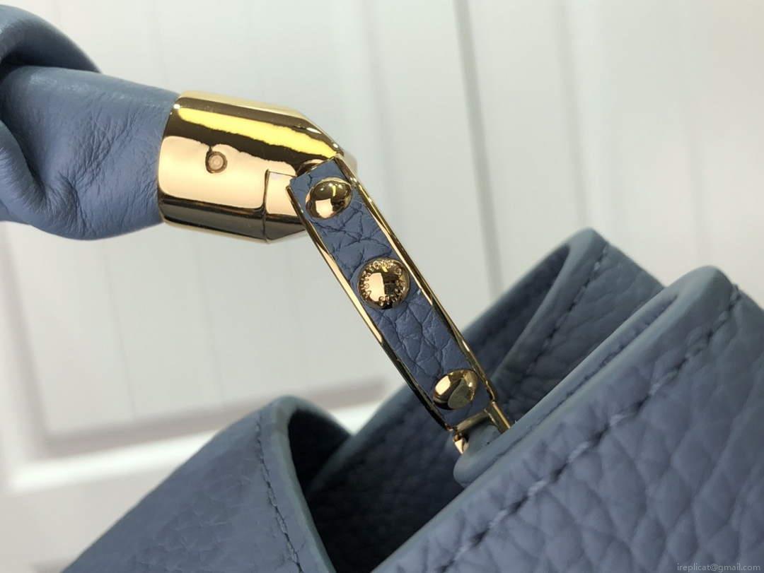 LV M58732 Louis Vuitton Capucines BB Handbag Blue