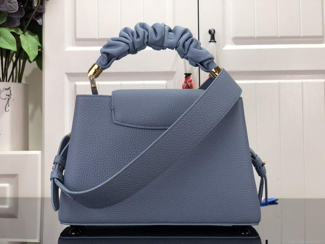 LV M58732 Louis Vuitton Capucines BB Handbag Blue
