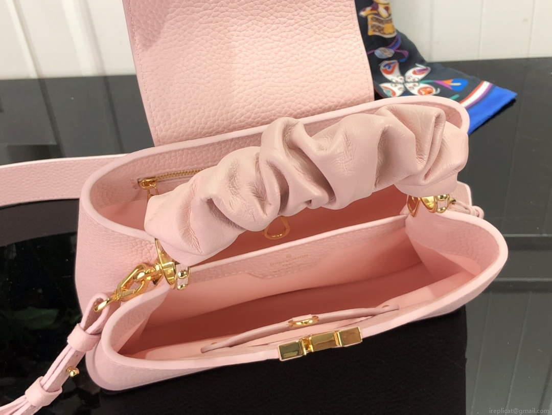 LV M58732 Louis Vuitton Capucines BB Handbag Pink