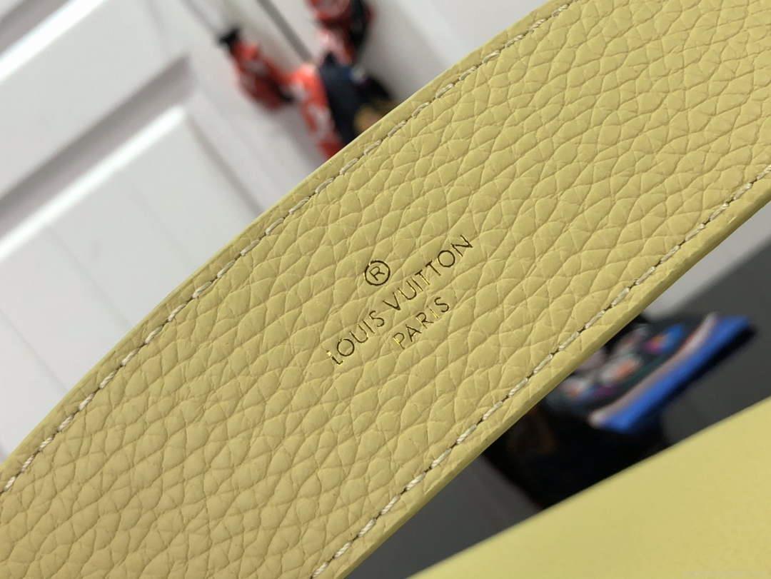 LV M58586 Louis Vuitton Capucines Mini BB Handbag Yellow