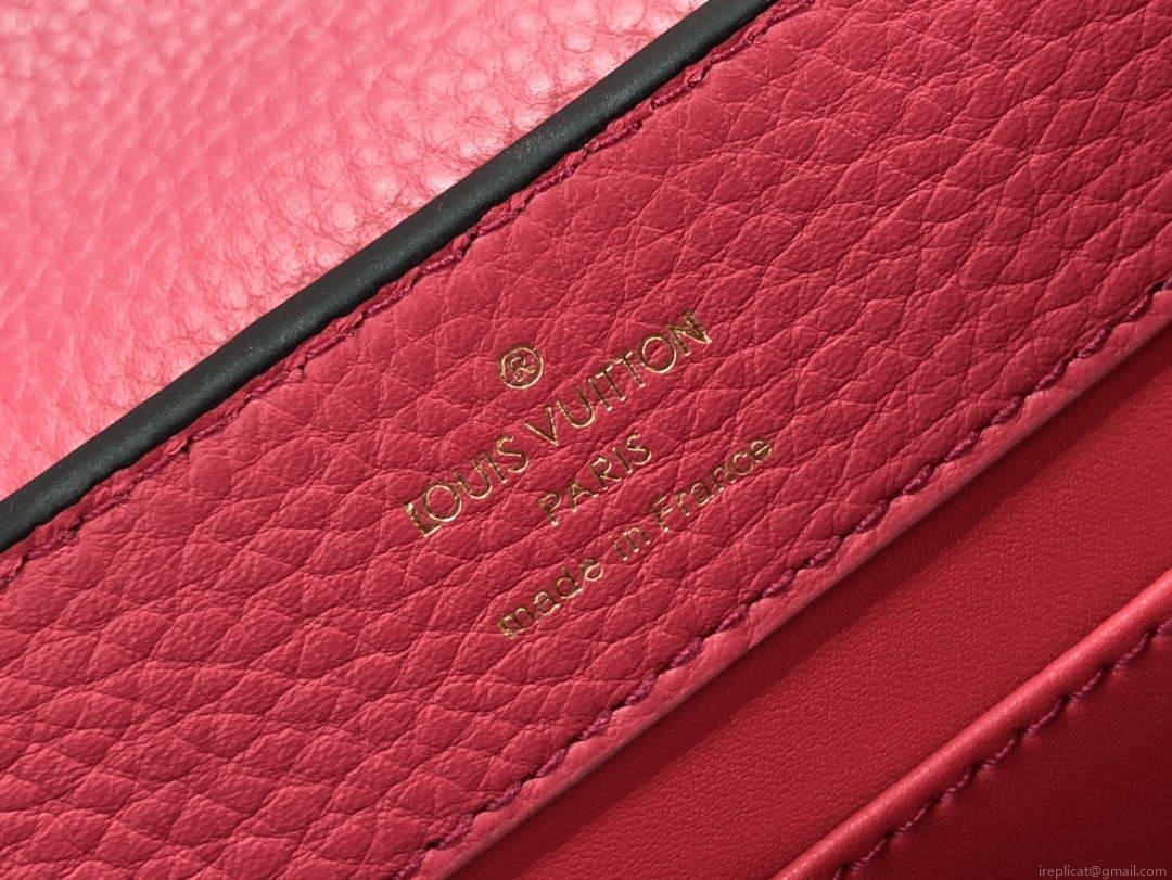 LV M59882 Louis Vuitton Capucines Mini BB Handbag Black