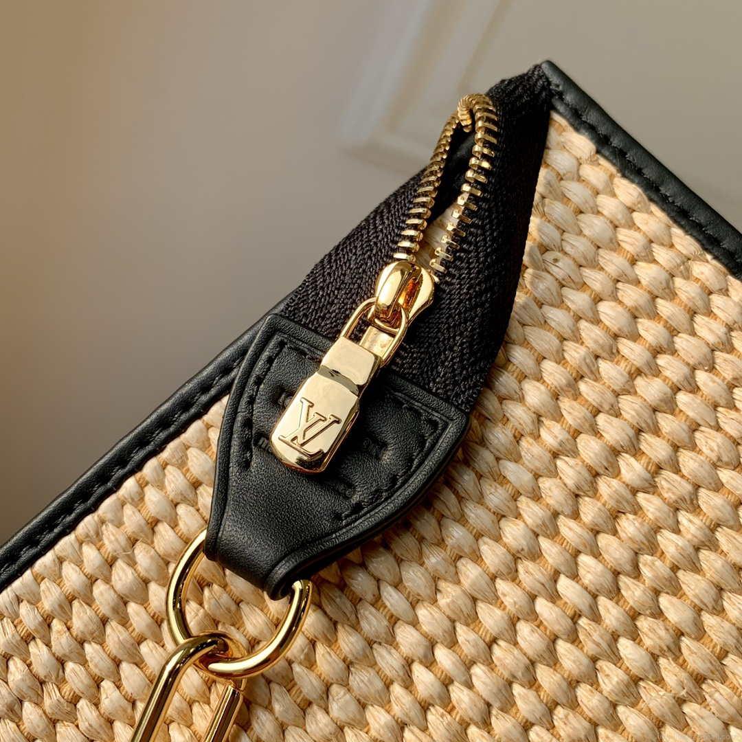 LV M81366 Louis Vuitton Toiletry Pouch on chain Natural and Black