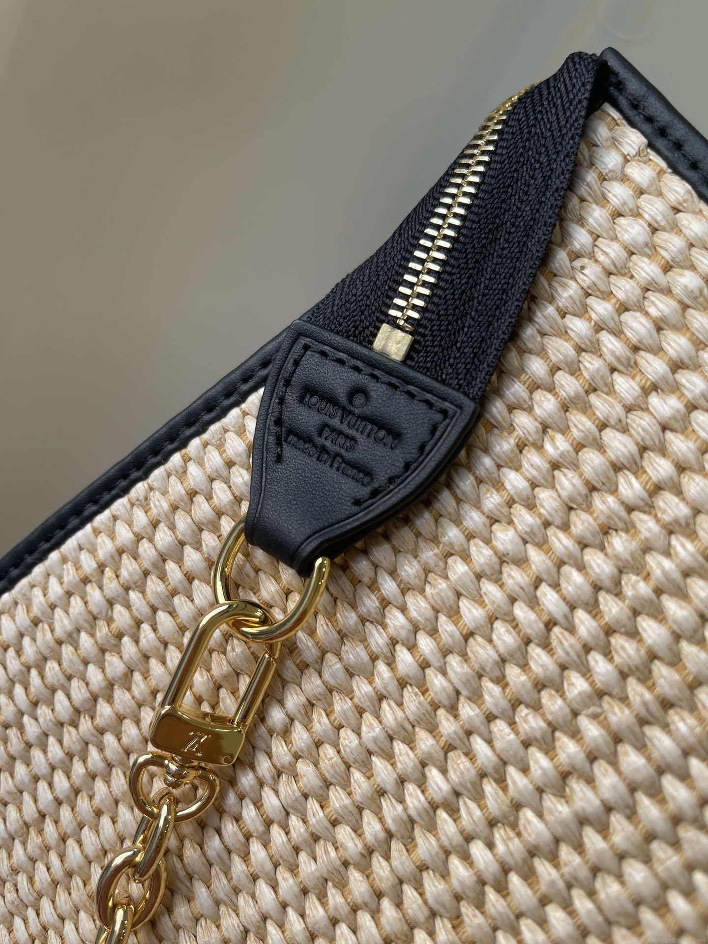 LV M81366 Louis Vuitton Toiletry Pouch on chain Natural and Black