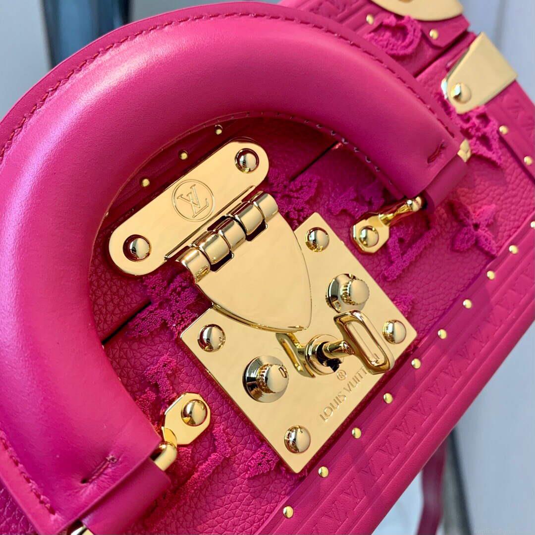 LV M20682 Louis Vuitton Petite Valise Rose red