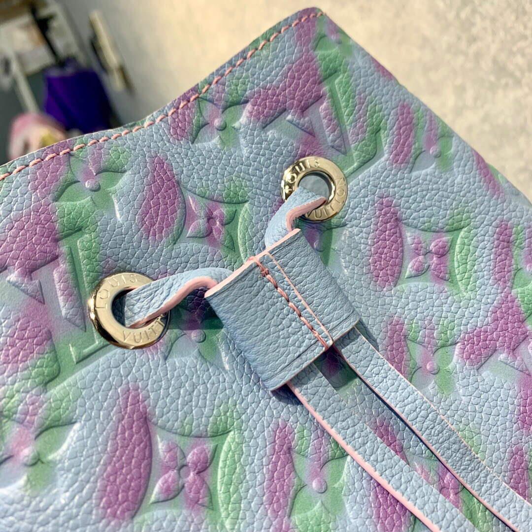 LV M46174 Louis Vuitton NÉONOÉ BB Bucket Bag Blue