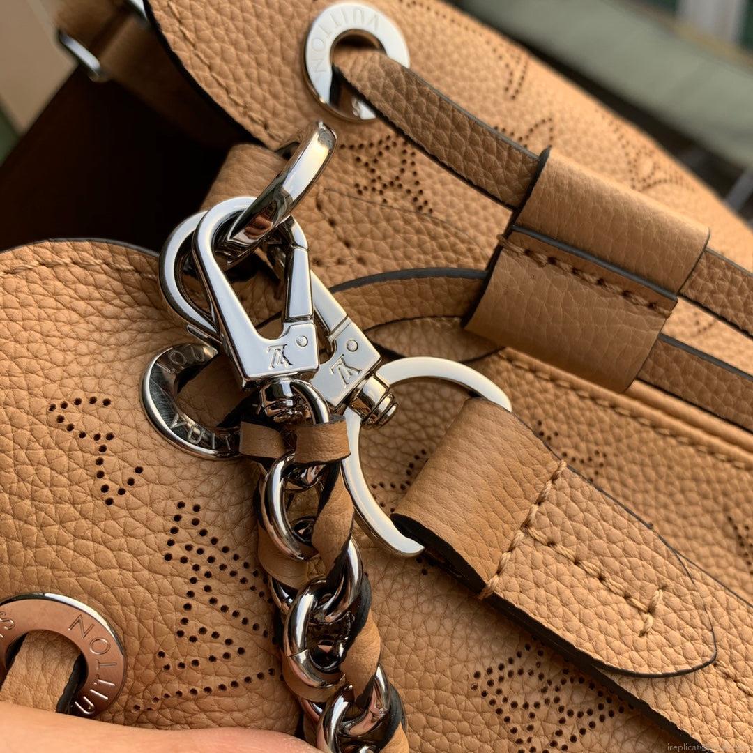 Louis Vuitton LV M59655 Bella Tote Mahina Orange Yellow