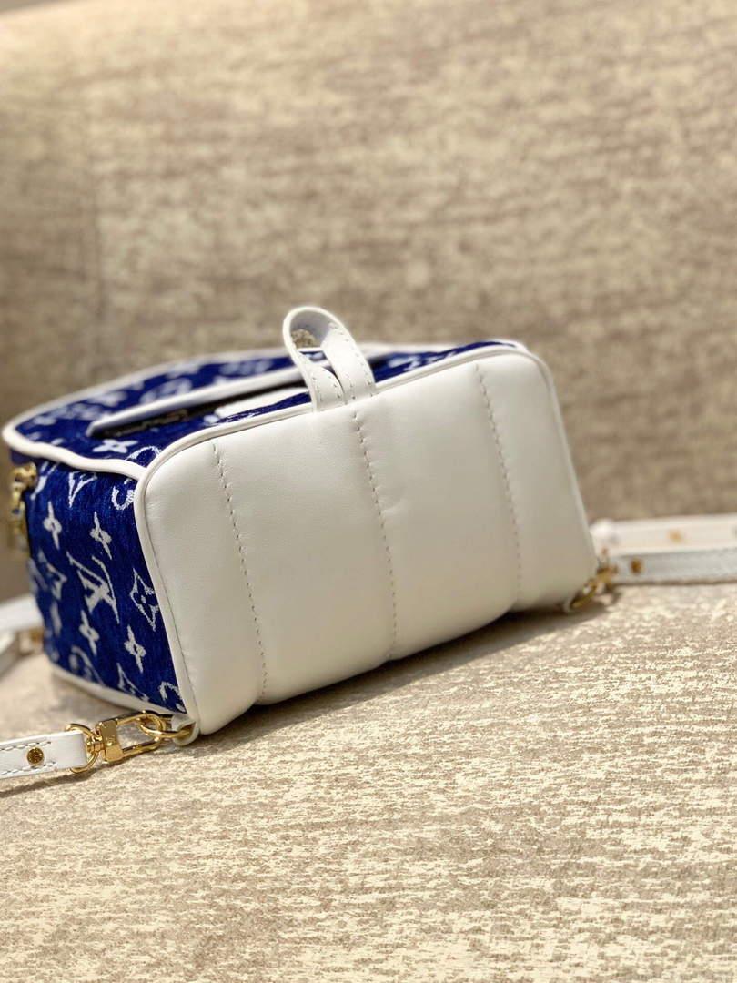 LV M46207 Louis Vuitton palm springs mini Bag Blue