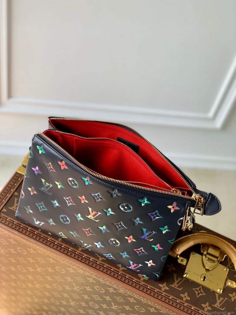 LV M21353 Louis Vuitton Coussin PM Handbag Navy Blue