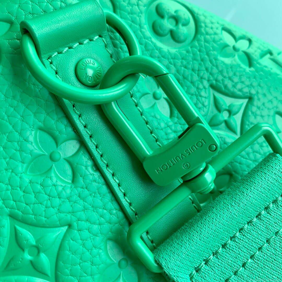 LV M20963 Louis Vuitton Keepall Bandouliere 50 Bag Minty Green