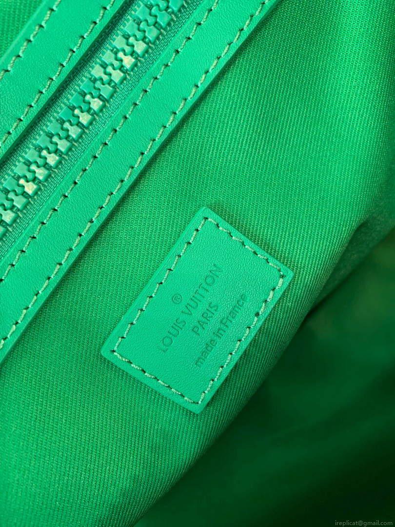LV M20963 Louis Vuitton Keepall Bandouliere 50 Bag Minty Green