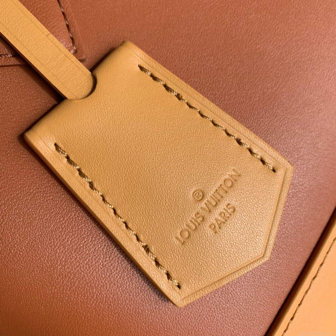 LV M40862 Louis Vuitton Alma BB Handbag Brown