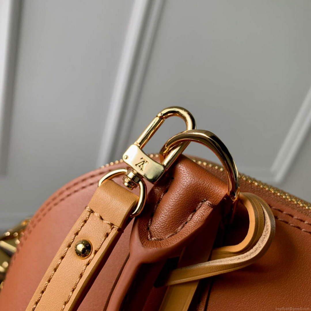 LV M40862 Louis Vuitton Alma BB Handbag Brown