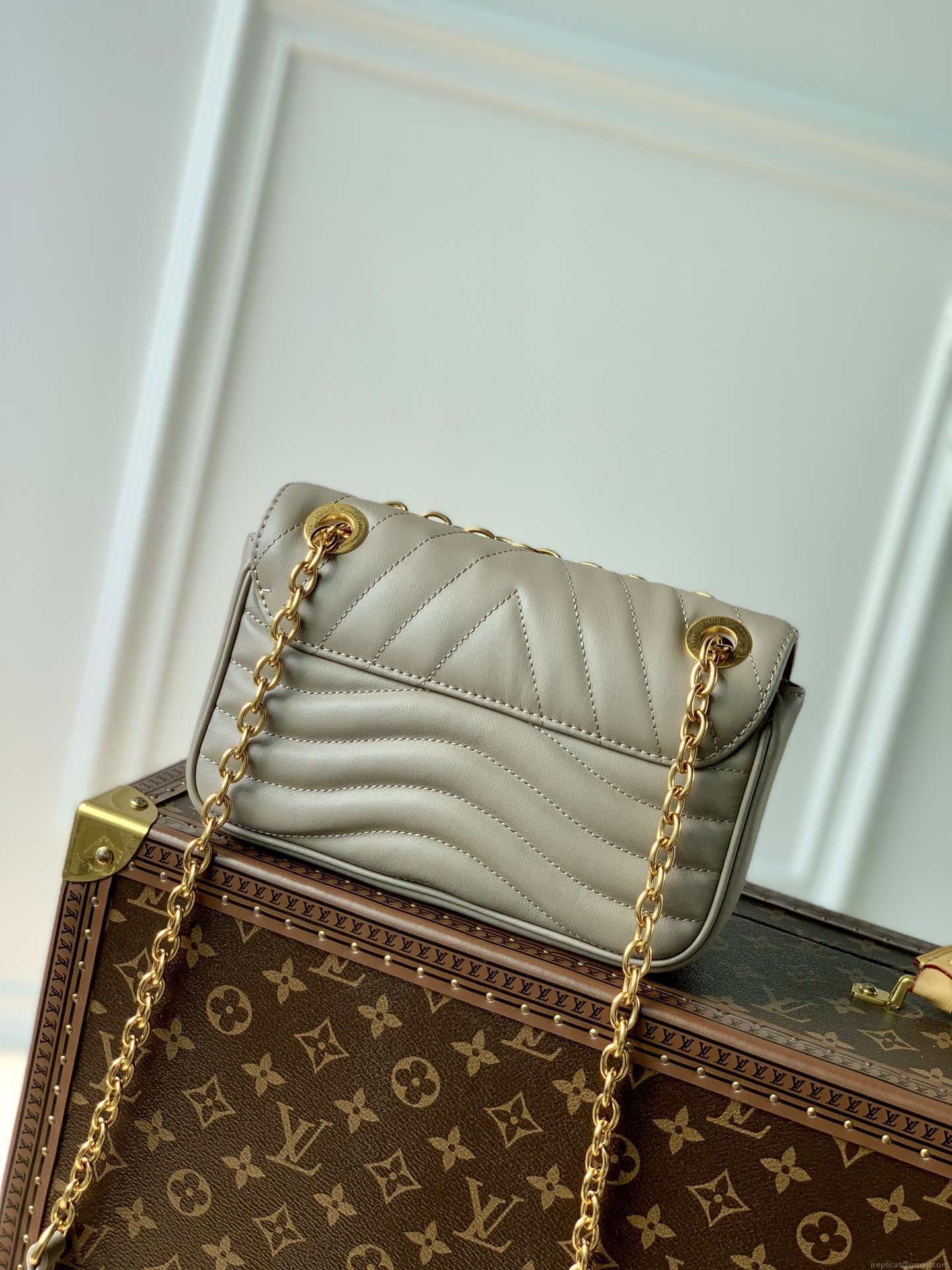 LV M56467 Louis Vuitton New Wave Multi-Pochette Leather M56466 Dark Green