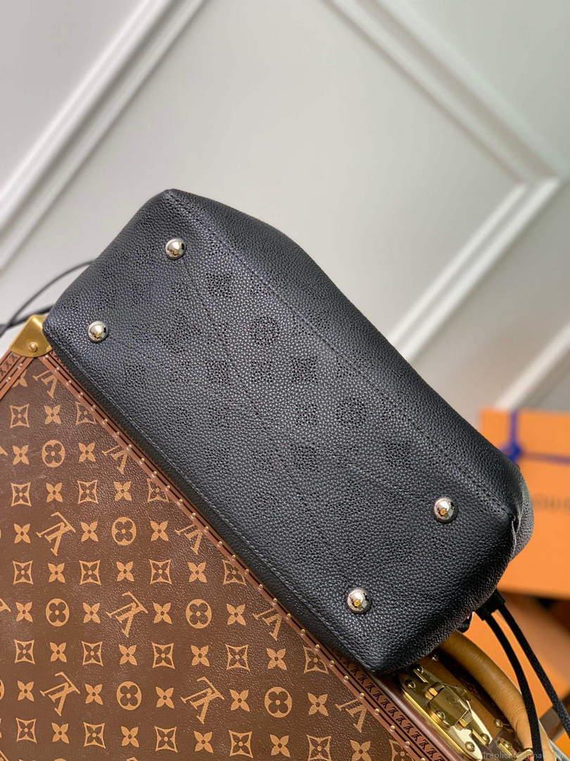 LV M59200 Louis Vuitton Bella Tote Mahina Black