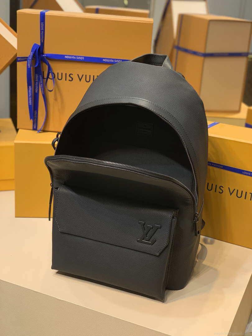 LV M57079 Louis Vuitton Backpack Lv Aerogram Black
