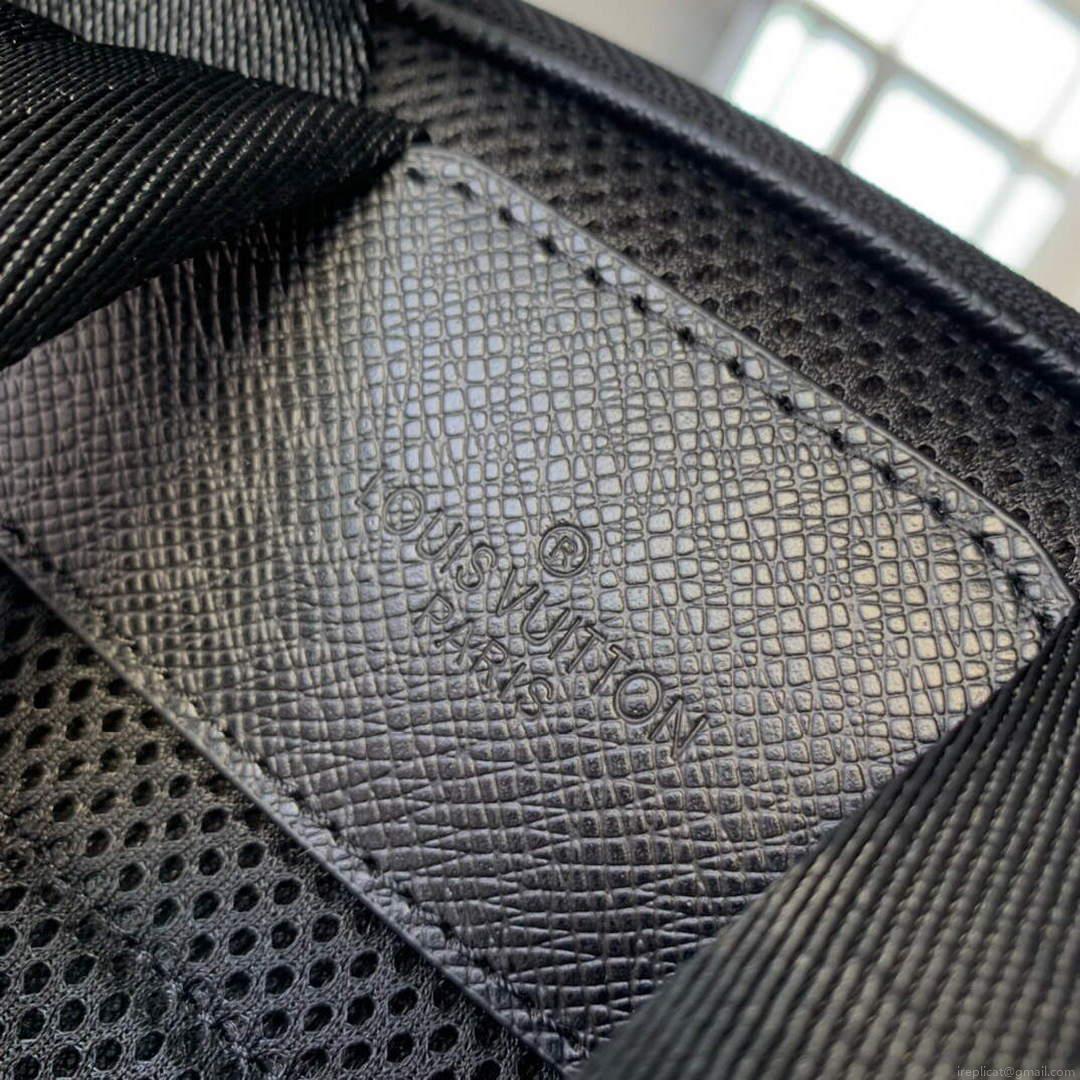 LV M30857 Louis Vuitton Adrian Backpack Black