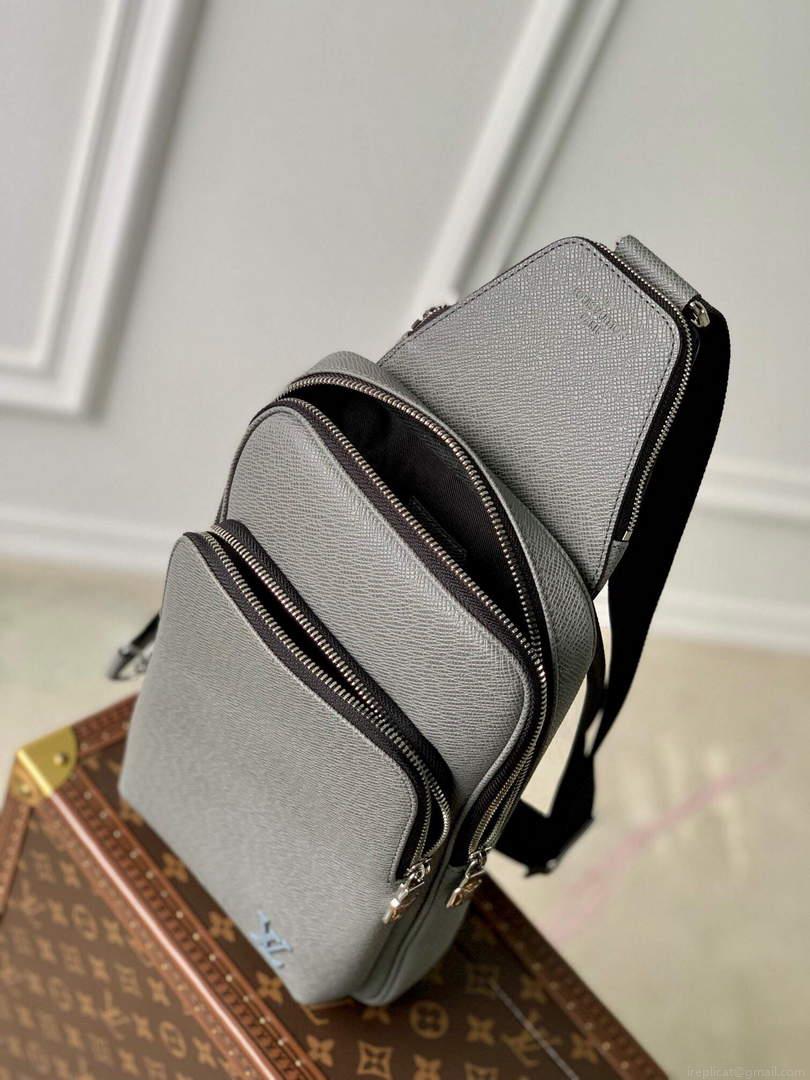 LV M30859 Louis Vuitton Avenue Sling Bag Glacier