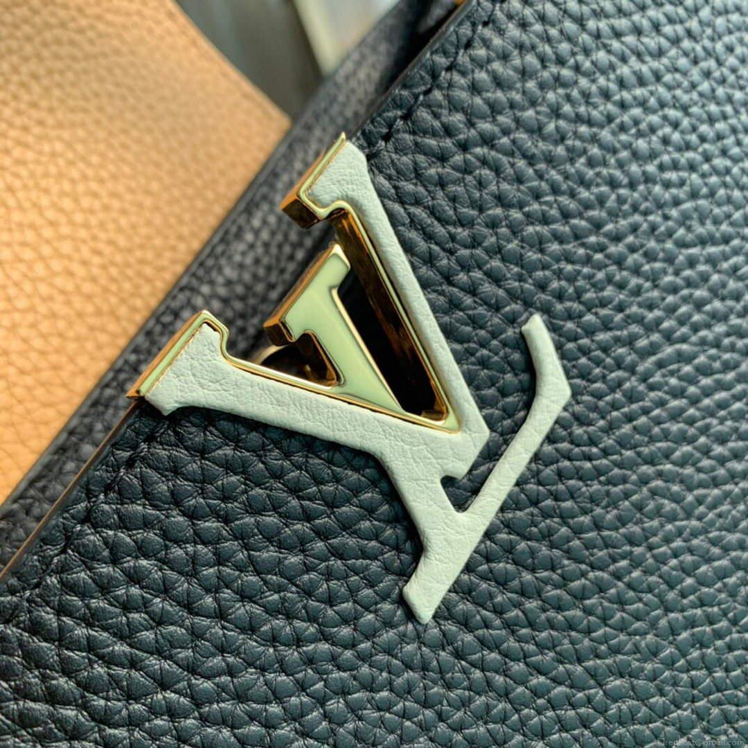 LV M20704 Louis Vuitton Capucines BB Handbag Black