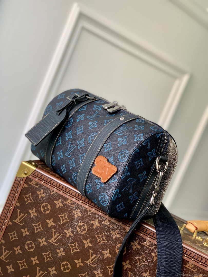 LV M46339 Louis Vuitton City Keepall Bag Blue