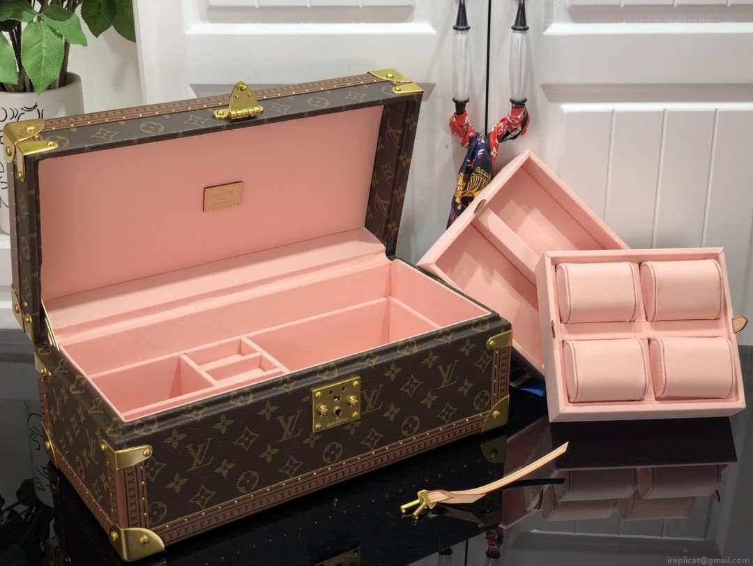 Louis Vuitton LV M20209 Coffret Accessoires Monogram Pink