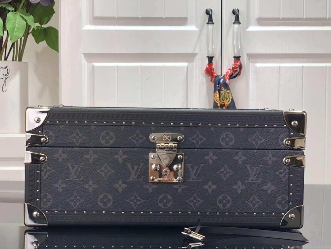 LV M20209 Louis Vuitton Coffret Accessoires Monogram Eclipse canvas White