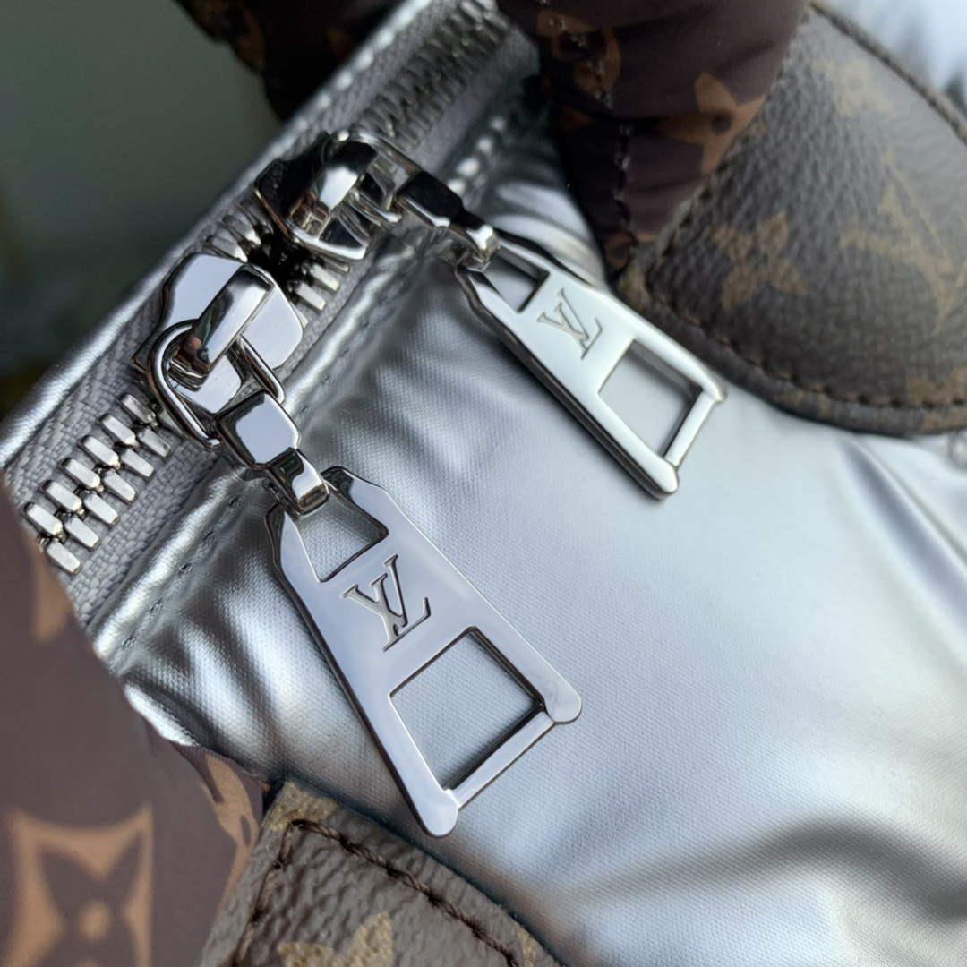 LV M20973 Louis Vuitton Speedy Bandouliere 25 Handbag Silver