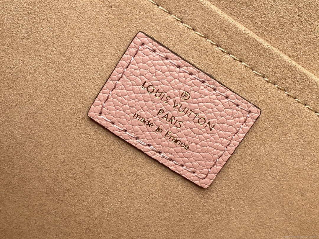 LV M44259 Louis Vuitton Marignan Messenger Top Handle Monogram M44286 Bag Pink