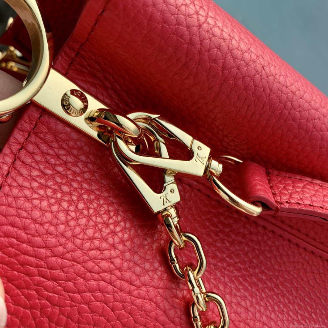 LV M20845 Louis Vuitton Capucines Mini Handbag Red
