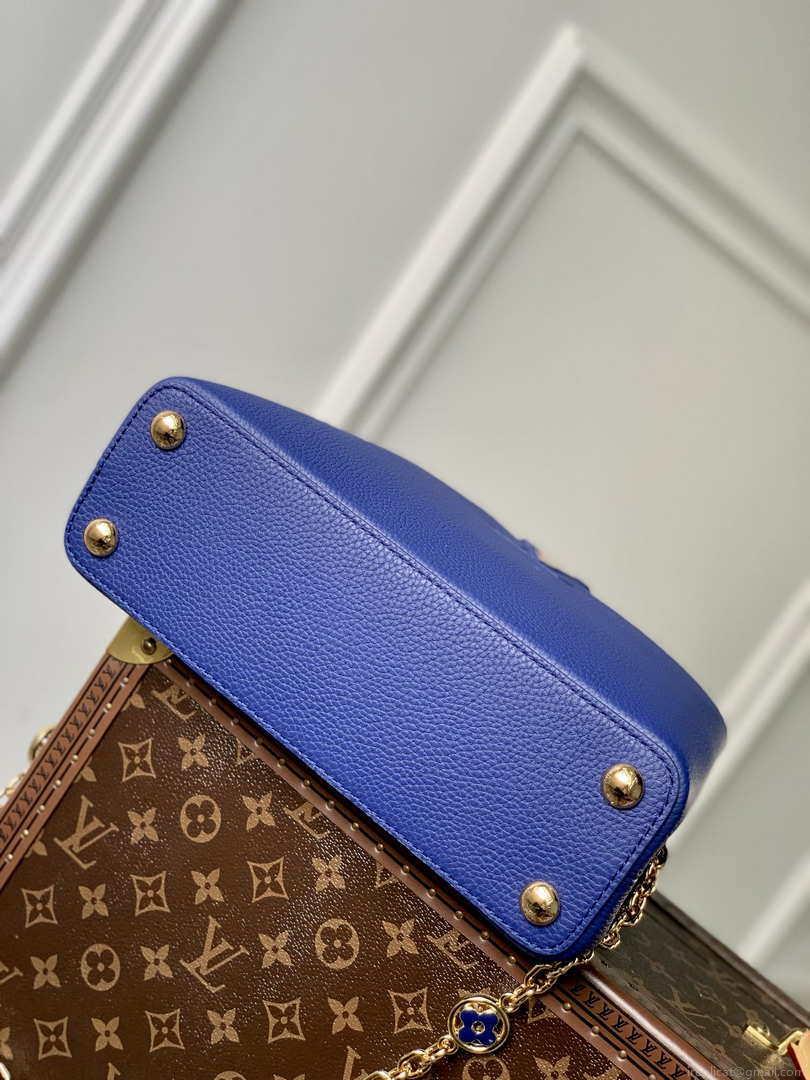LV M20844 Louis Vuitton Capucines BB Handbag Blue