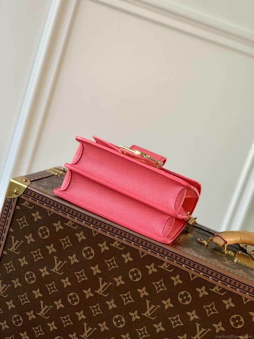 LV M20747 Louis Vuitton Dauphine BB Bag Monogram Fluo Pink