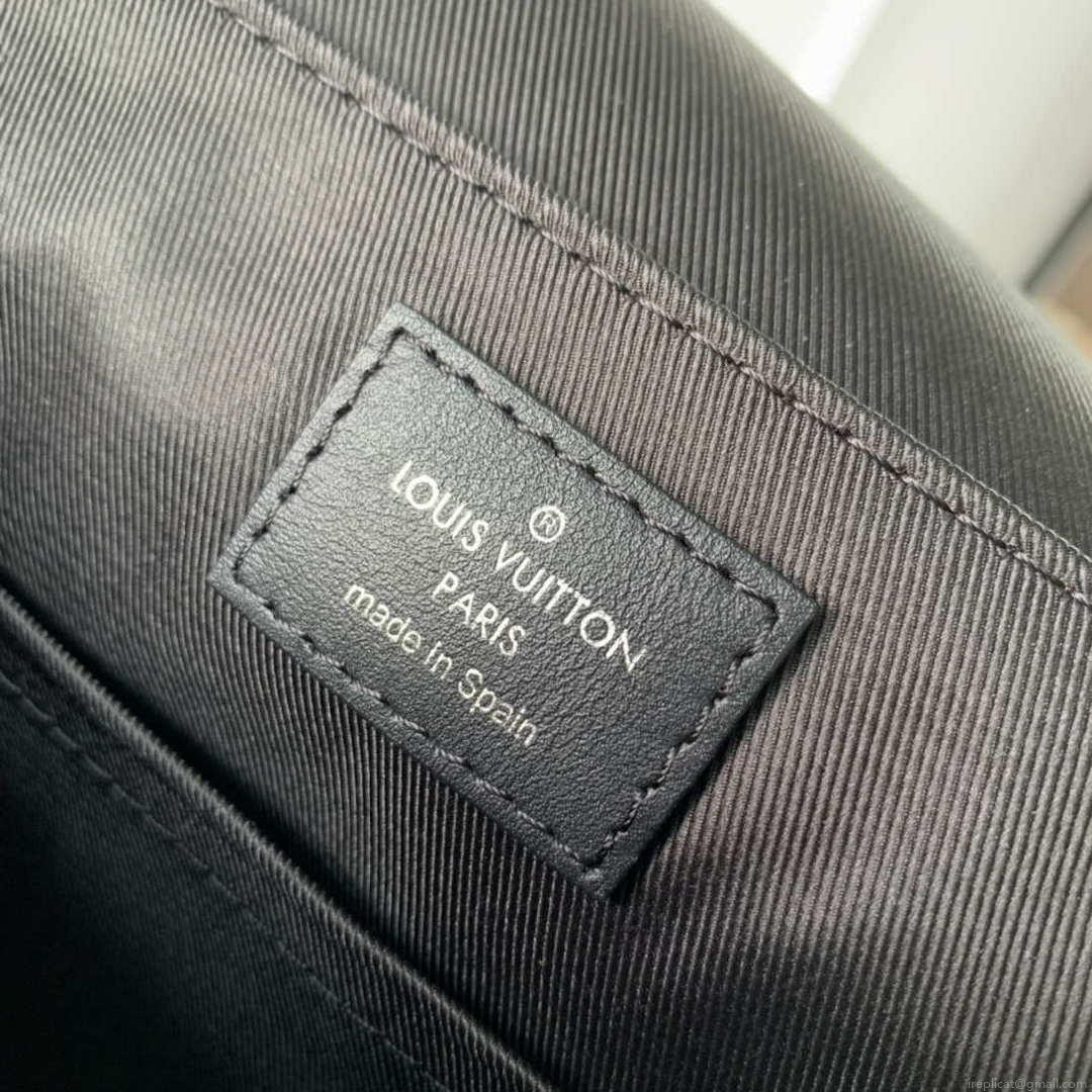 Louis Vuitton N42710 District PM Damier graphite Black