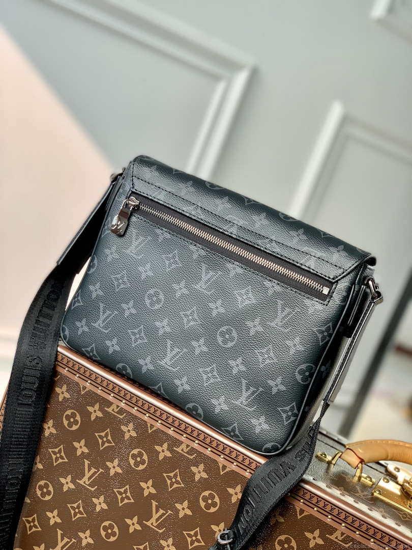 Louis Vuitton M46255 District PM Monogram Eclipse Bag
