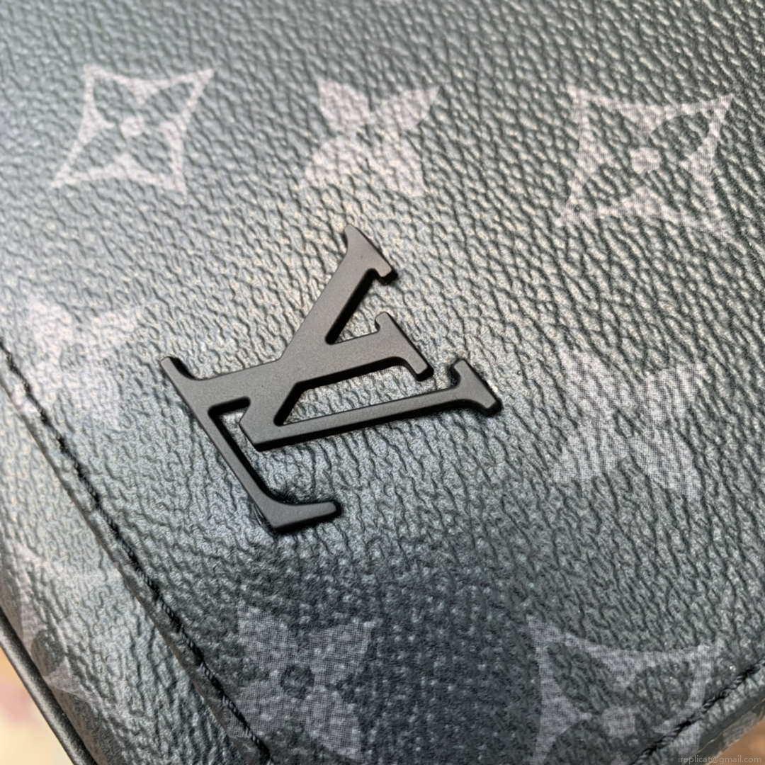 Louis Vuitton M46255 District PM Monogram Eclipse Bag