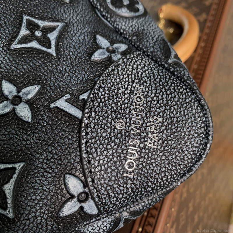 LV M21359 Louis Vuitton Roll Top Backpack Charcoal
