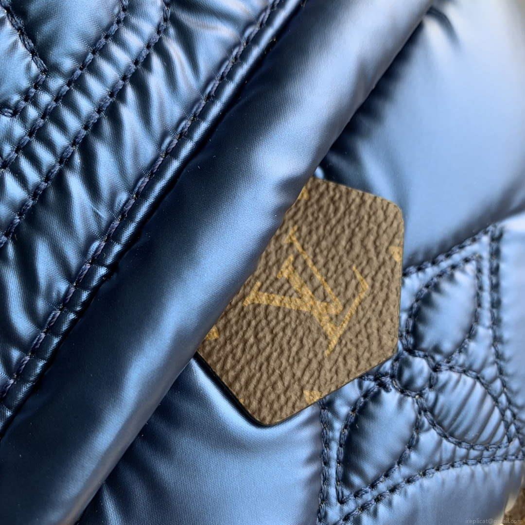 LV M21060 Louis Vuitton Palm Springs Mini Backpack Navy Blue