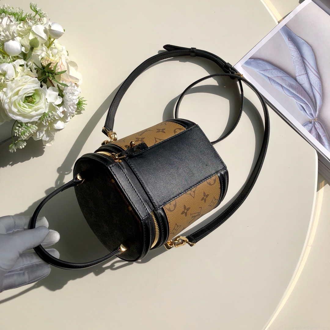 LV M43986 Louis Vuitton Cannes Monogram Reverse canvas Bag