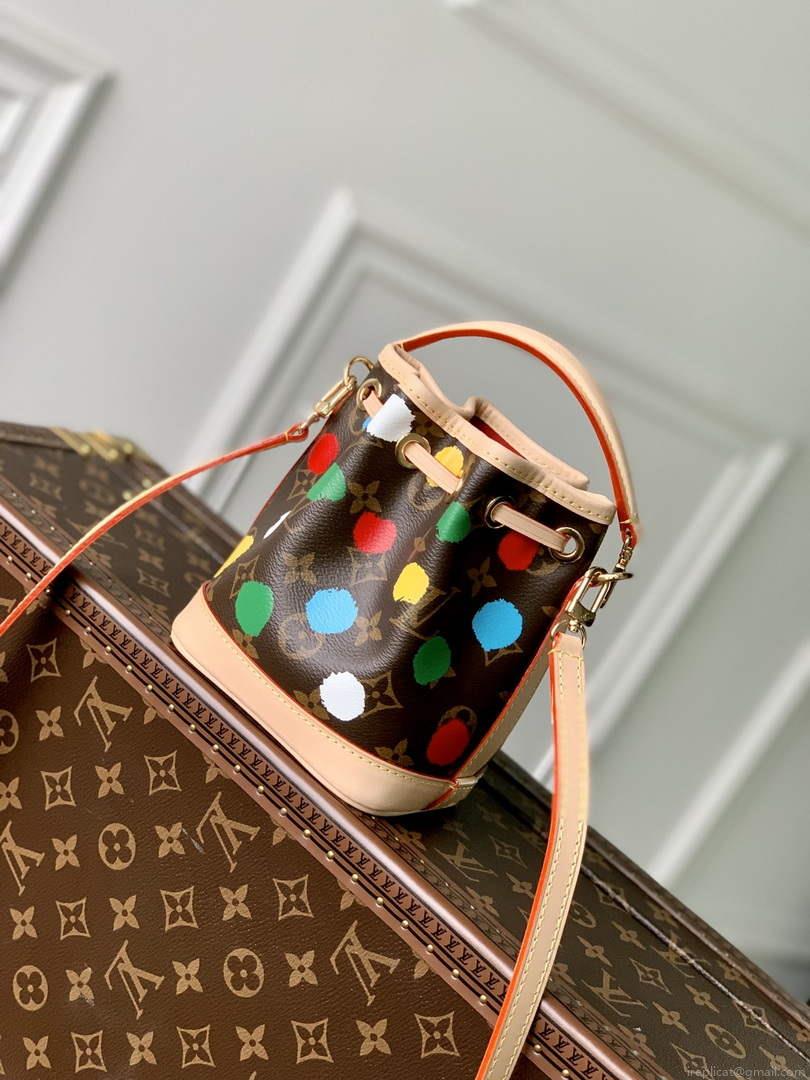 LV M81863 Louis Vuitton LV X YK NANO NOÉ Bag (China limited edition)