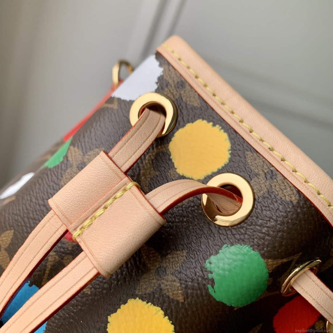 LV M81863 Louis Vuitton LV X YK NANO NOÉ Bag (China limited edition)