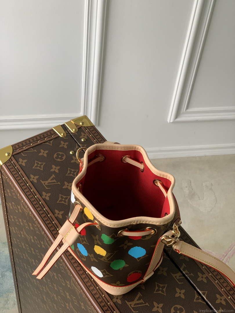 LV M81863 Louis Vuitton LV X YK NANO NOÉ Bag (China limited edition)