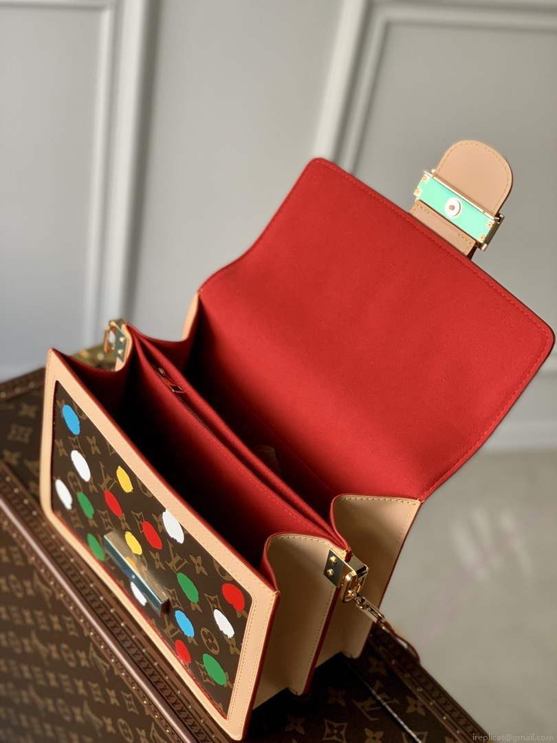 LV M46432 Louis Vuitton LV X YK Dauphine MM Bag Monogram
