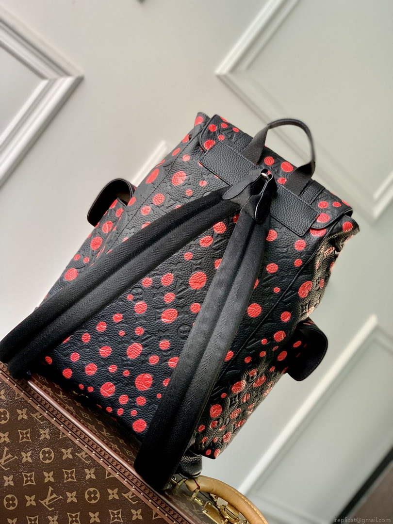 LV M21978 Louis Vuitton LV x YK Christopher Backpack Taurillon Monogram