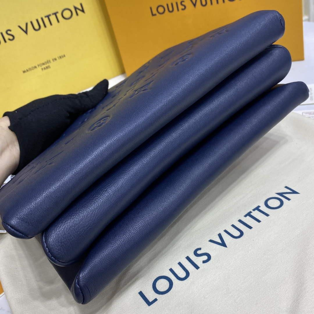LV M21282 Louis Vuitton Coussin PM Bag Marine Blue