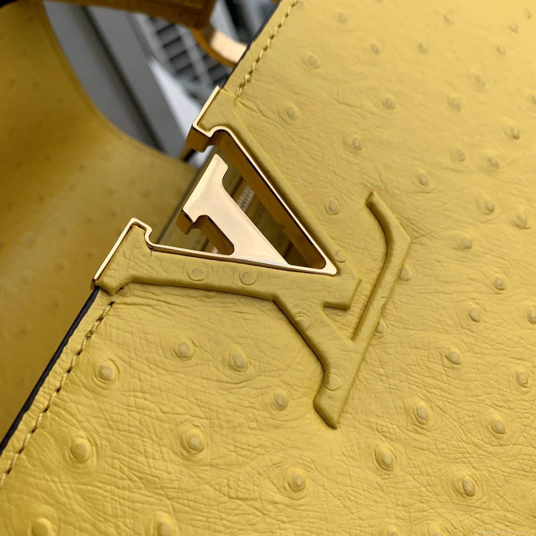 LV N81196 Louis Vuitton Capucines Mini Handbag Yellow