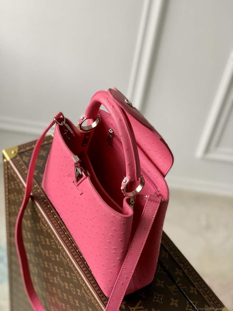 LV N81523 Louis Vuitton Capucines BB Handbag Plum