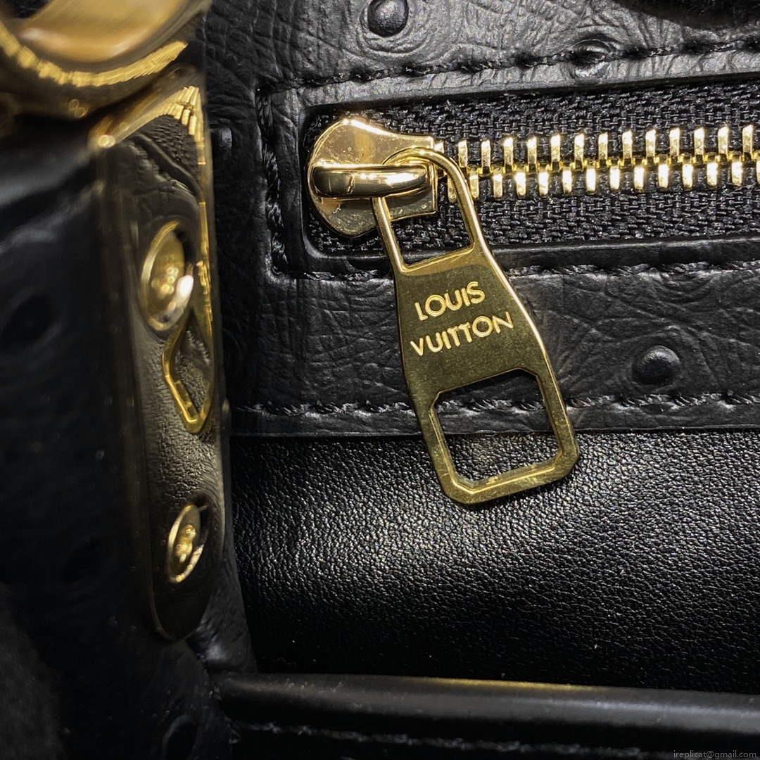 LV N81523 Louis Vuitton Capucines BB Handbag Black