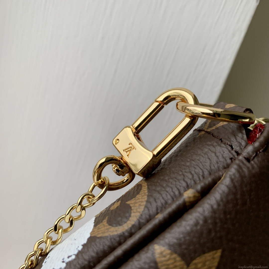 LV M81866 Louis Vuitton LV x YK Mini Pochette Accessoires