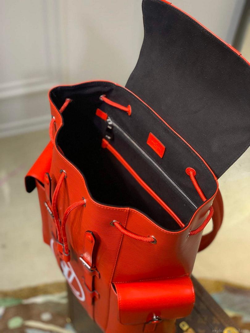 LV M41379 Louis Vuitton Backpack Orange
